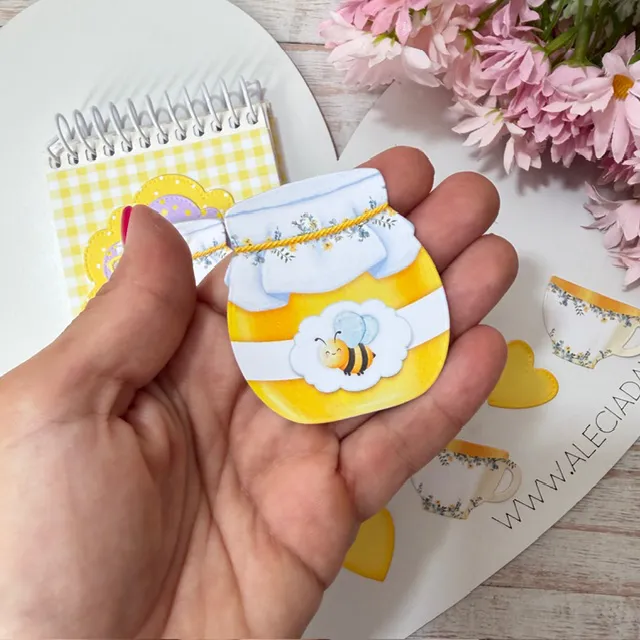 Potinho dos Sonhos - Mel e Geléia ARTE POTINHO DOS SONHOS MEL E GELÉIA - Imagem 1