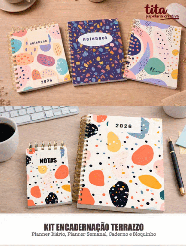 Terrazzo - Kit Encadernação