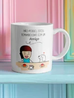 Arte digital "Não posso, estou tomando café com um amigo" - Imagem 2