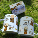Arte Caneca FREI EM ORAÇÃO - Imagem 2