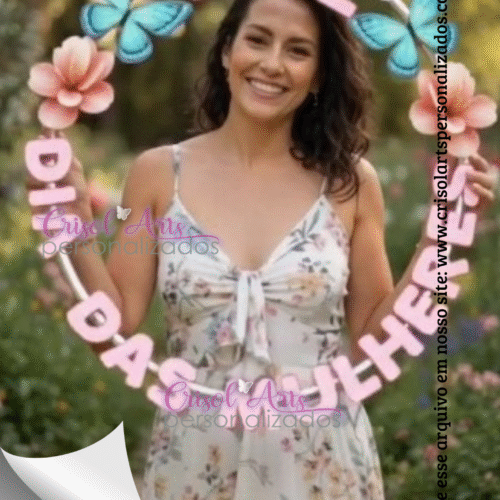 Arte bambolê Dia das Mulheres