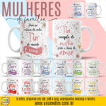 Arte Caneca MULHERES DE FAMÍLIA