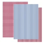 Kit Digital Cherry Blue Cottege – Azul e Vermelho - Imagem 5