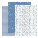 Kit Digital Cherry Blue Cottege – Azul e Vermelho - Imagem 4