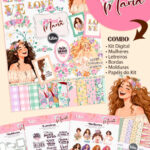 Flor de Maria - Combo Ilustrações