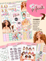 Flor de Maria - Combo Ilustrações