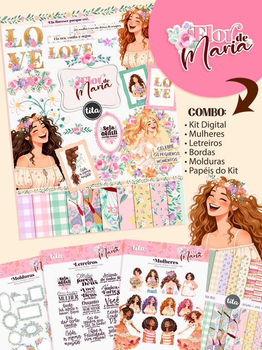 comboflordemaria_540x Flor de Maria - Combo Ilustrações - Imagem 1