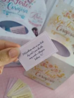 Box Mensagem Forte e Corajosa - Imagem 2