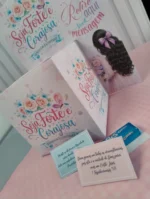 Box Mensagem Forte e Corajosa - Imagem 3