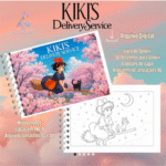 Livro de Colorir Kiki's Delivery Service