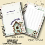 ARQUIVO DIGITAL CADERNO DE ANOTAÇÕES CASA DO PASSARINHO - Imagem 2