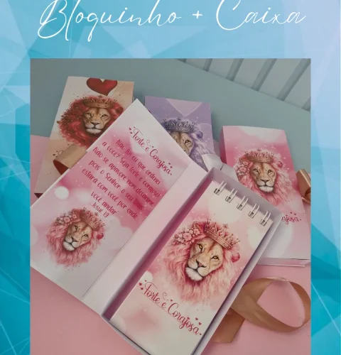 Bloquinho Forte e Corajosa