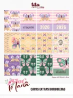 Flor de Maria - Capas Extras Borboletas - Imagem 4