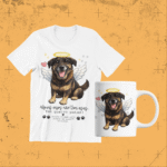 ESTAMPAS CÃOZINHO ORELHA CANECAS E CAMISA