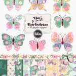 Flor de Maria - Kit Extra Borboletas