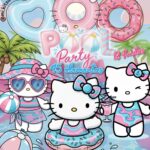 Kit Digital Pool Party Hello Kitty