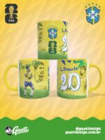 Arte Canecas Craques da Copa 2026 - Imagem 11