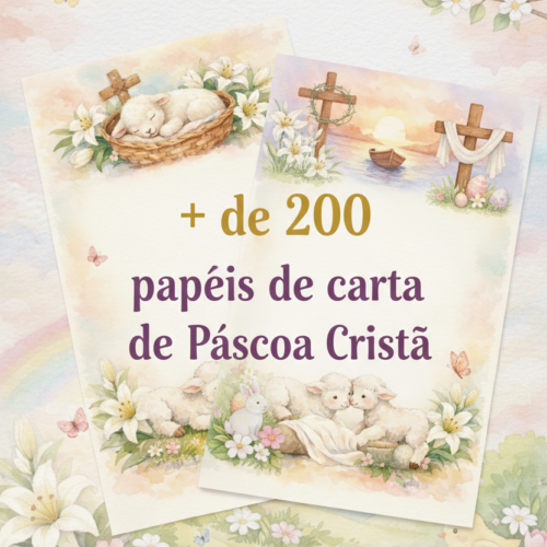 + de 200 Papéis de carta Cristão