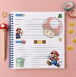 Arquivo Agenda 18x18 Super Mario - Imagem 4