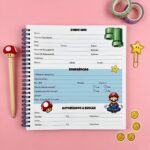 Arquivo Agenda 18x18 Super Mario - Imagem 2