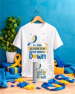 Pacote de Artes DUPLA Caneca Camisa Síndrome de Down - Imagem 4