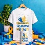 Pacote de Artes DUPLA Caneca Camisa Síndrome de Down