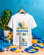 Pacote de Artes DUPLA Caneca Camisa Síndrome de Down