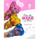 ARQUIVO DE CORTE BUQUÊ PARA CHOCOLATES