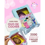 ARQUIVO DE CORTE CAIXA OVO DE COLHER SAJA BOYS DE 250G