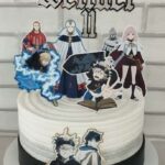 Arquivo de Corte Topo de Bolo Black Clover