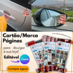 Cartão de Visita - Editável no Canva