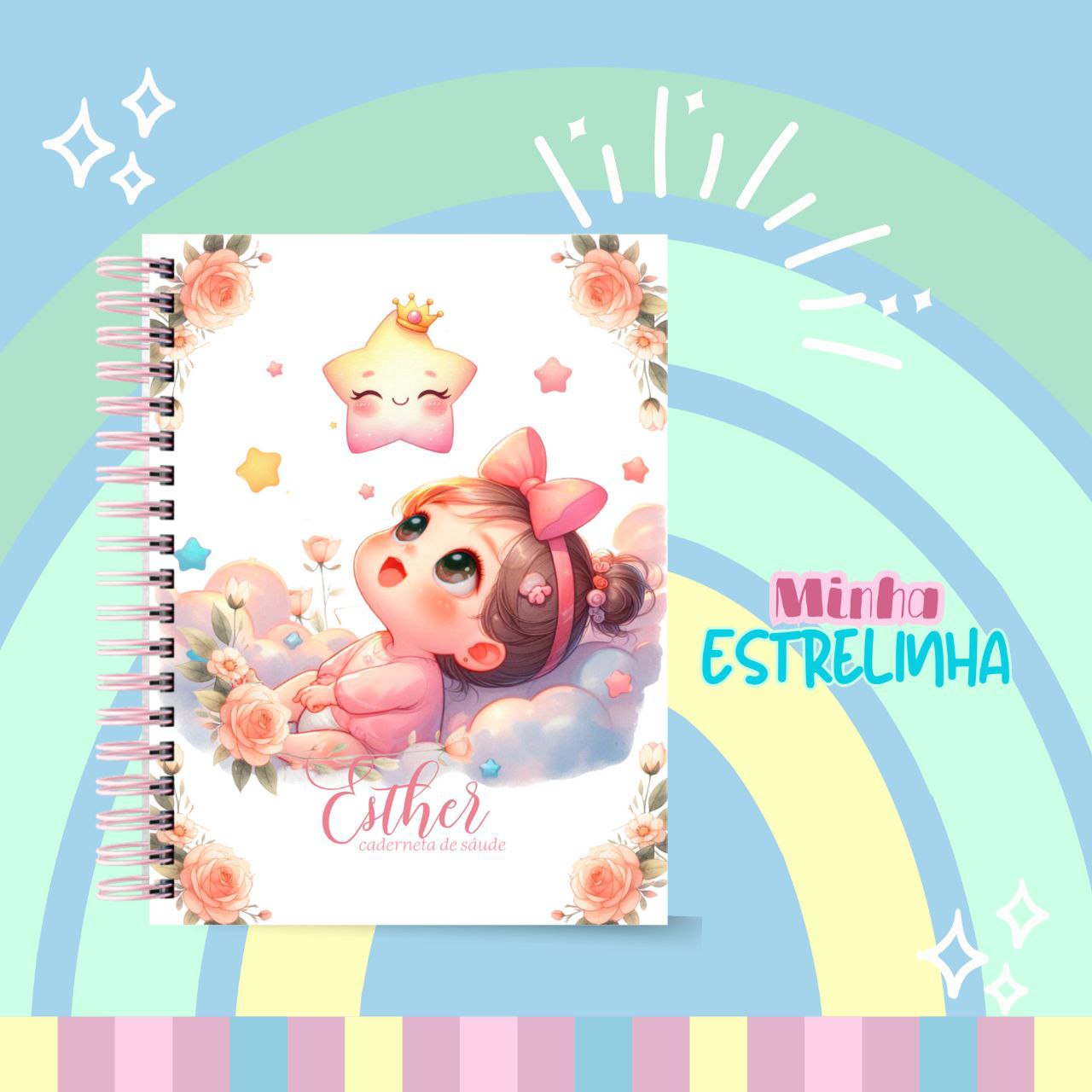 Caderneta de Saúde Minha Estrelinha Caderneta de Saúde Minha Estrelinha - Imagem 1