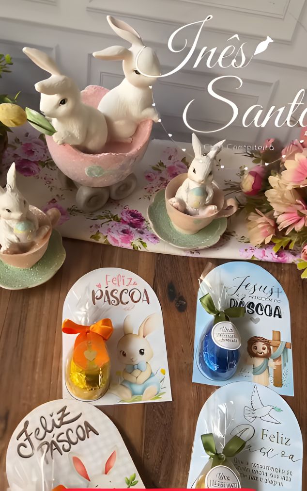 Cartão de Páscoa Arquivo Digital - Cartão de Páscoa - Imagem 1