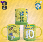Arte Canecas Craques da Copa 2026