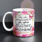 Arte Canecas Floral Dia das Mulheres - Imagem 5
