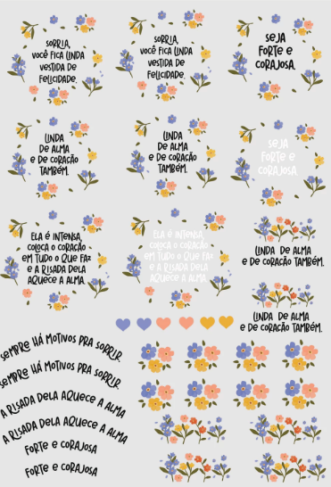 DTF UV em A4 Dia da Mulhe Arquivo Digital DTF UV Dia da Mulher 2026 (A4) - Imagem 1