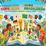 Livro de Colorir Futebol 2026 Seleção + Times + BÔNUS