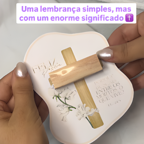 Card Bis Cruz Páscoa