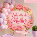 Arquivo Dia da Mulher Painéis Redondos