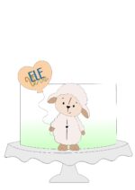 Arquivo de Corte 12 Topos de Bolo Páscoa - Imagem 5