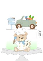 Arquivo de Corte 12 Topos de Bolo Páscoa - Imagem 4