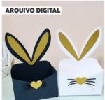 CAIXA ENVELOPE ORELHA DE COELHO