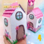 Casinha Hello Kitty Pascoa - Imagem 5