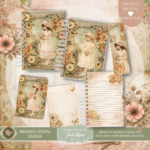 Menina Camponesa - encadernação