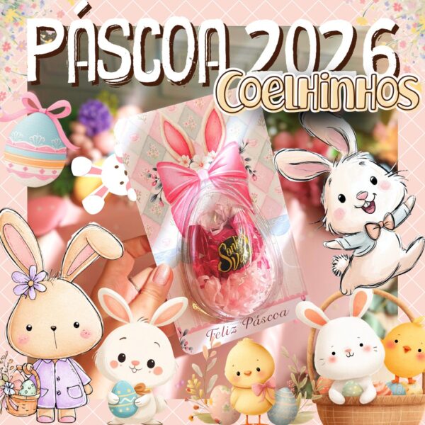 PASCOA 2026 PÁSCOA 2026 | Coelhinhos - Imagem 1