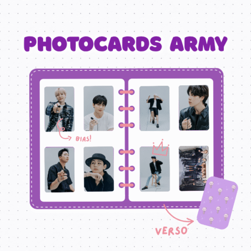 Photocards BTS - arquivo digital