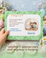 Livrinho Páscoa - Coelhinho Ton - PDF - Arquivo de Corte - Imagem 6