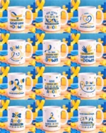 Pacote de Artes DUPLA Caneca Camisa Síndrome de Down - Imagem 2