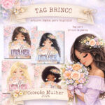 Tag para Brinco - Coleção Mulher