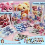 ARQUIVO DIGITAL – PACK de CAPAS – Ursinhos AMOrosos